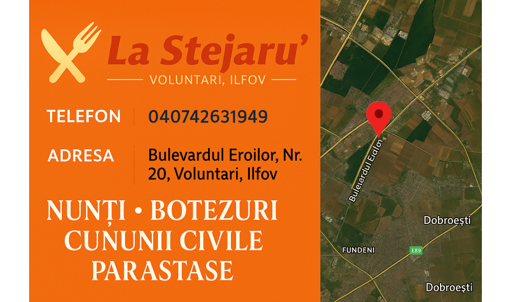 Restaurant în Pipera – Gust rafinat și evenimente elegante aproape de tine